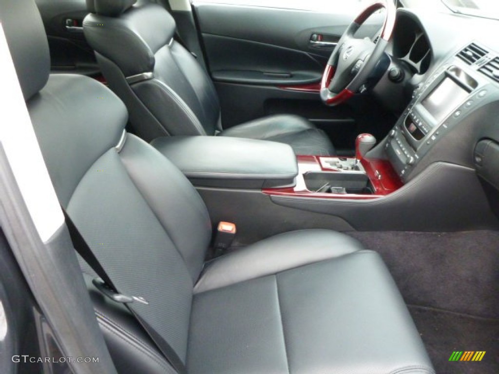 2010 GS 350 AWD - Smokey Granite Mica / Black photo #16
