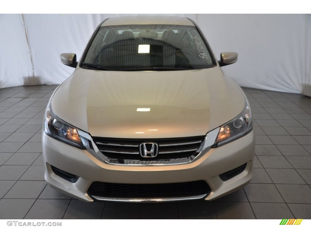 2014 Accord LX Sedan - Champagne Frost Pearl / Ivory photo #2