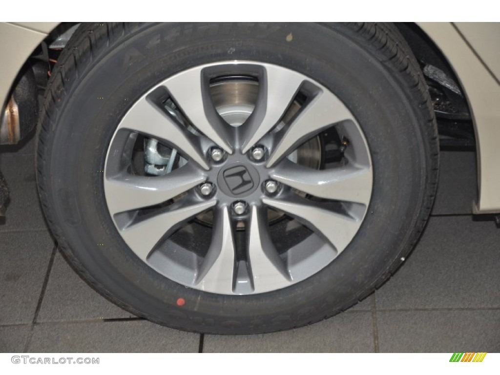 2014 Accord LX Sedan - Champagne Frost Pearl / Ivory photo #4