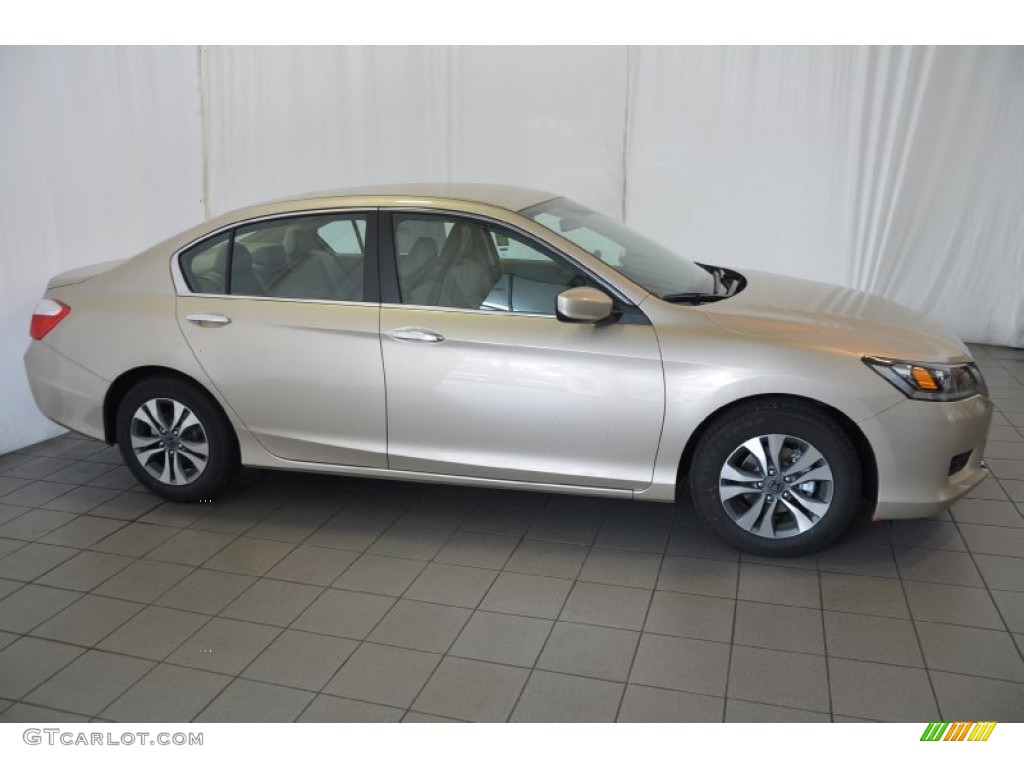 2014 Accord LX Sedan - Champagne Frost Pearl / Ivory photo #5