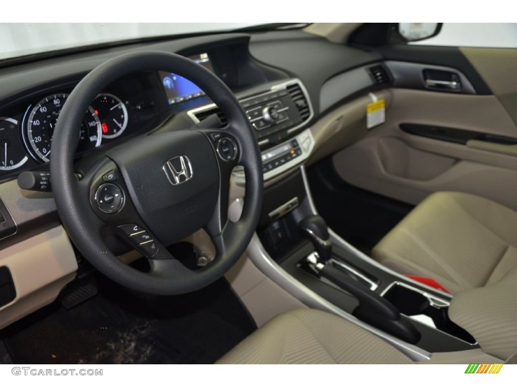 2014 Accord LX Sedan - Champagne Frost Pearl / Ivory photo #16