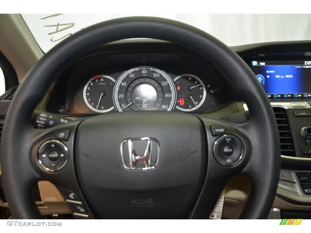 2014 Accord LX Sedan - Champagne Frost Pearl / Ivory photo #25