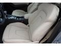 2014 Audi A5 Velvet Beige/Moor Brown Interior Front Seat Photo