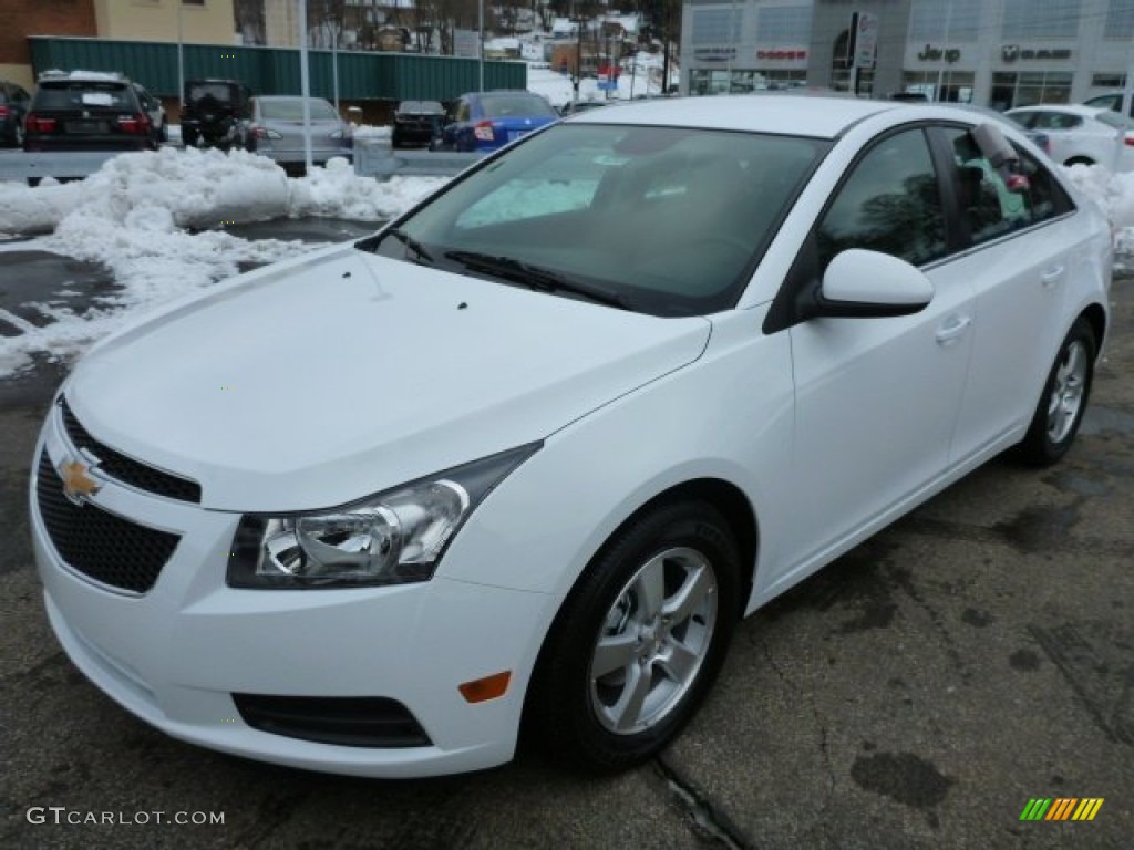 Summit White 2014 Chevrolet Cruze LT Exterior Photo #90396245
