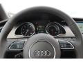 2014 Audi A5 Velvet Beige/Moor Brown Interior Steering Wheel Photo