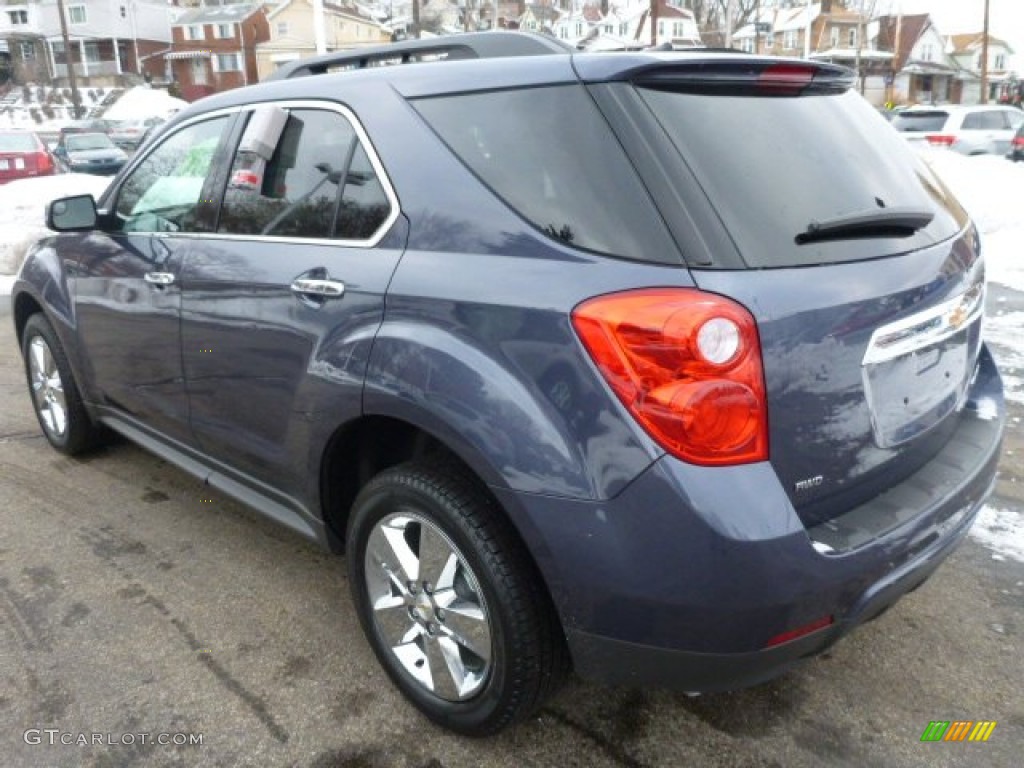 2014 Equinox LT AWD - Atlantis Blue Metallic / Jet Black photo #5