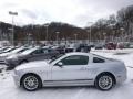 2014 Ingot Silver Ford Mustang V6 Premium Coupe  photo #5