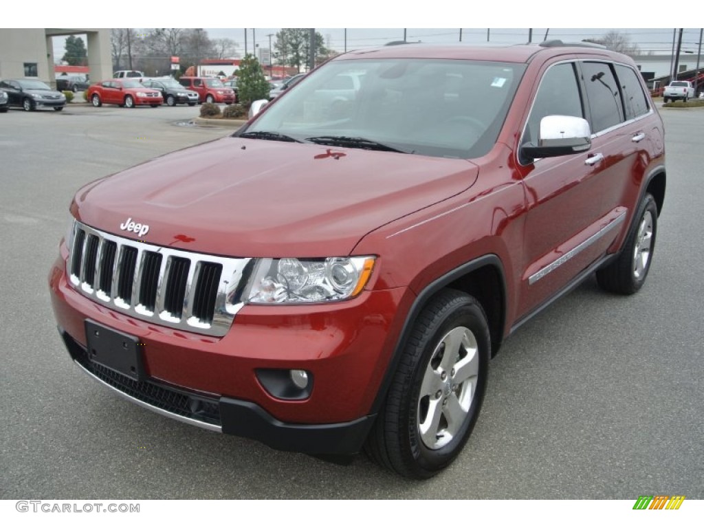 2013 Grand Cherokee Limited - Deep Cherry Red Crystal Pearl / Black photo #1