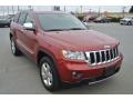 2013 Deep Cherry Red Crystal Pearl Jeep Grand Cherokee Limited  photo #2