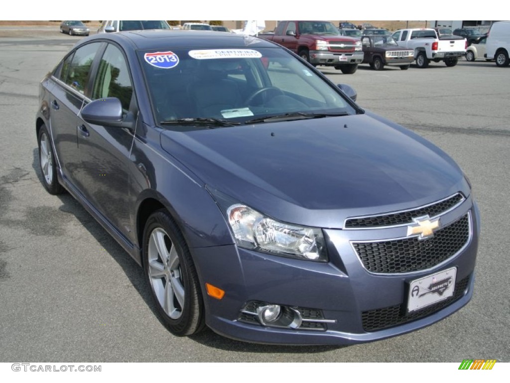 2013 Cruze LT/RS - Atlantis Blue Metallic / Jet Black photo #1