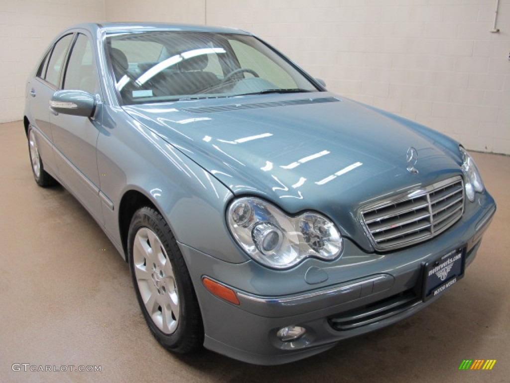 2005 C 320 4Matic Sedan - Granite Grey Metallic / Ash photo #1