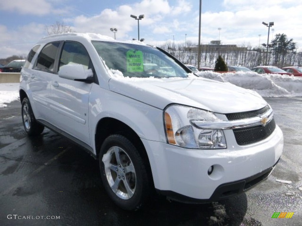 2007 Equinox LT AWD - Summit White / Light Gray photo #7