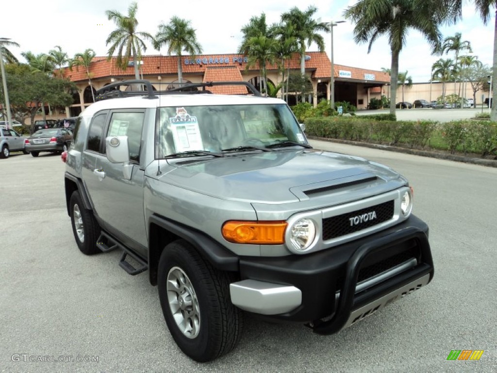 2012 FJ Cruiser  - Silver Fresco Metallic / Dark Charcoal photo #1