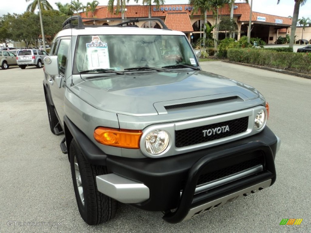 2012 FJ Cruiser  - Silver Fresco Metallic / Dark Charcoal photo #2