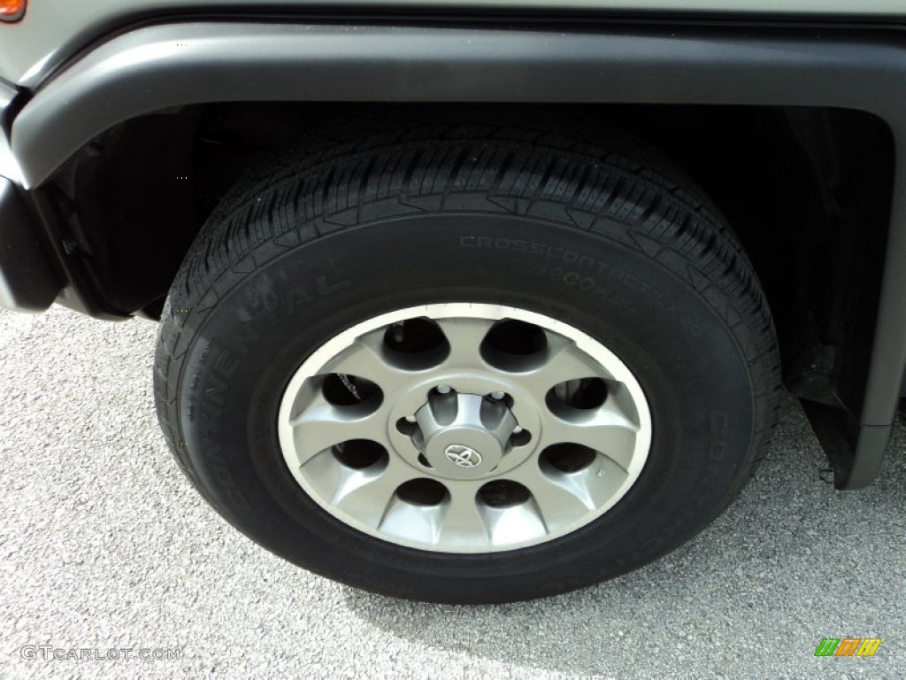 2012 FJ Cruiser  - Silver Fresco Metallic / Dark Charcoal photo #11