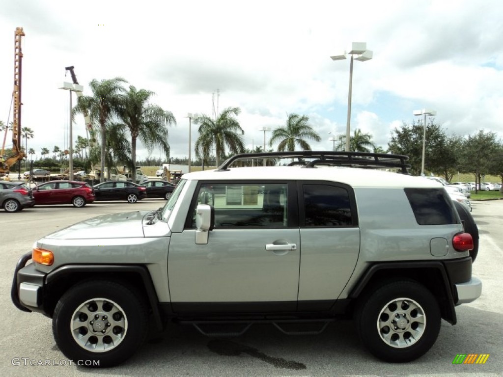 Silver Fresco Metallic 2012 Toyota FJ Cruiser Standard FJ Cruiser Model Exterior Photo #90398837