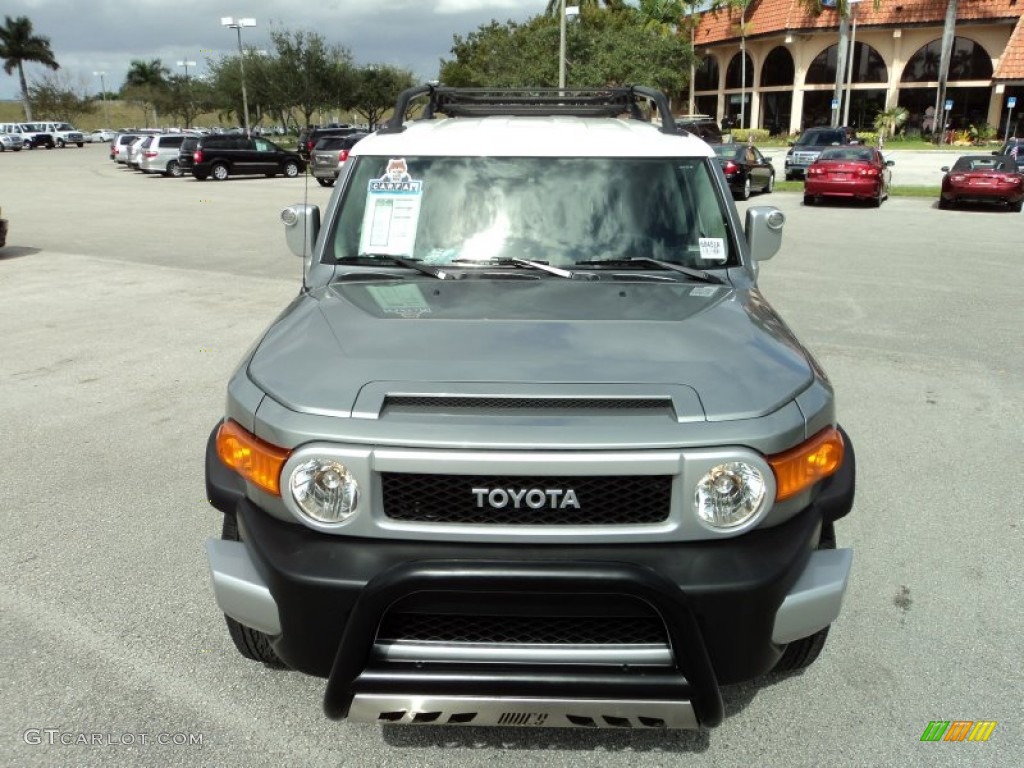 2012 FJ Cruiser  - Silver Fresco Metallic / Dark Charcoal photo #16