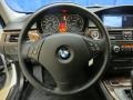 2009 BMW 3 Series Black Interior Steering Wheel Photo