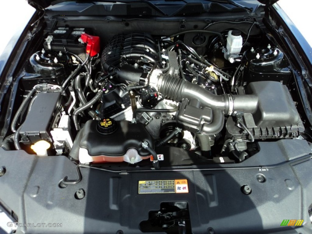 2013 Ford Mustang V6 Coupe 3.7 Liter DOHC 24-Valve Ti-VCT V6 Engine Photo #90399869