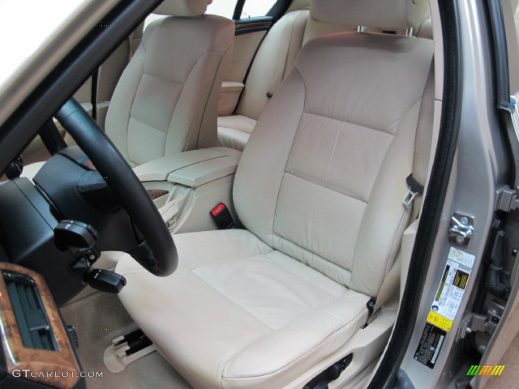 2009 5 Series 528xi Sedan - Platinum Bronze Metallic / Cream Beige photo #16