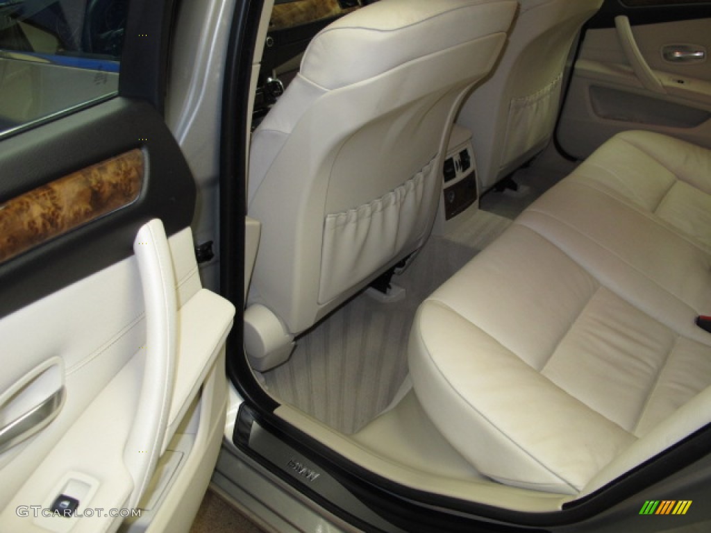 2009 5 Series 528xi Sedan - Platinum Bronze Metallic / Cream Beige photo #17