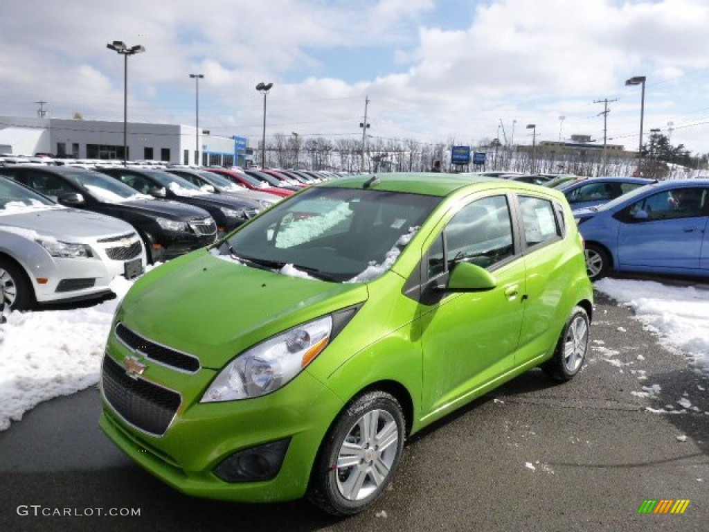 2014 Spark LS - Jalapeno / Silver/Green photo #1