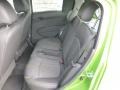 2014 Chevrolet Spark Silver/Green Interior Rear Seat Photo