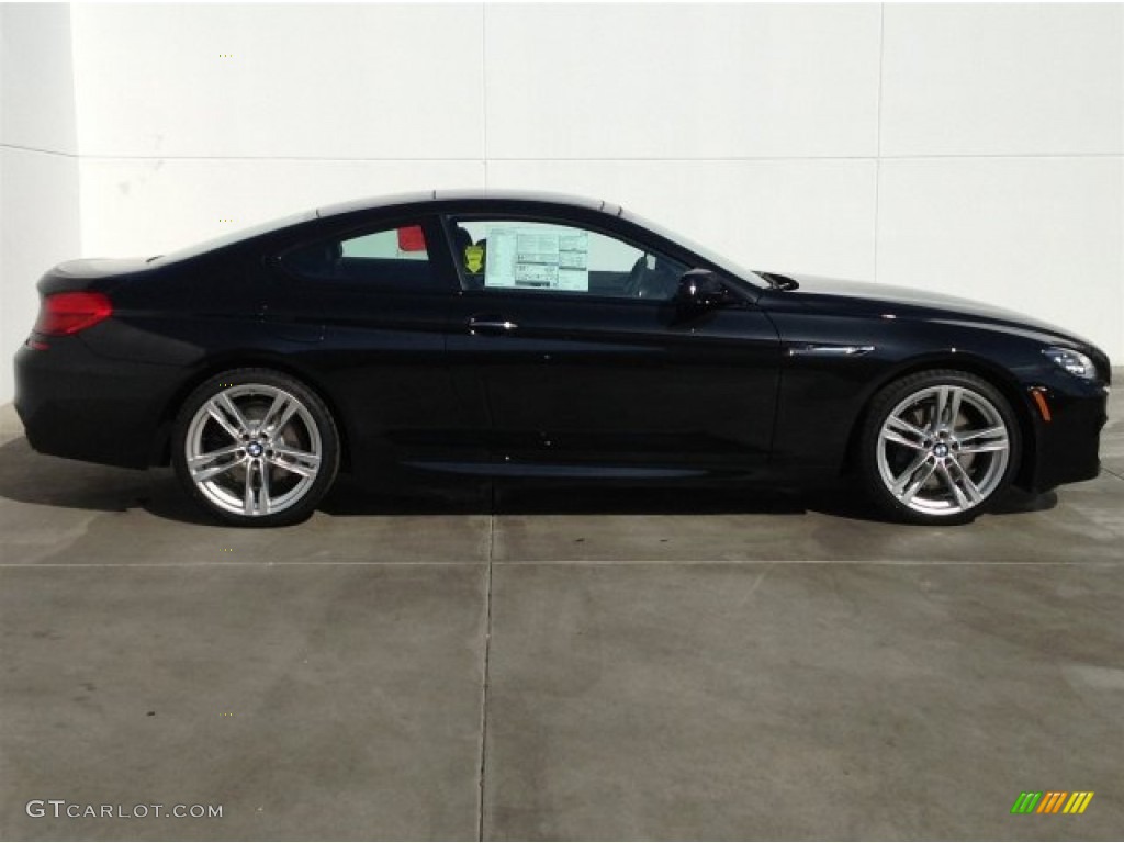 Black Sapphire Metallic 2014 BMW 6 Series 650i Coupe Exterior Photo #90400679