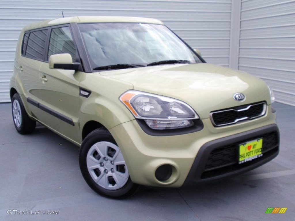 2013 Soul 1.6 - Alien Green / Black Cloth photo #2