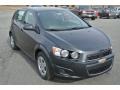 2014 Ashen Gray Metallic Chevrolet Sonic LS Hatchback  photo #1