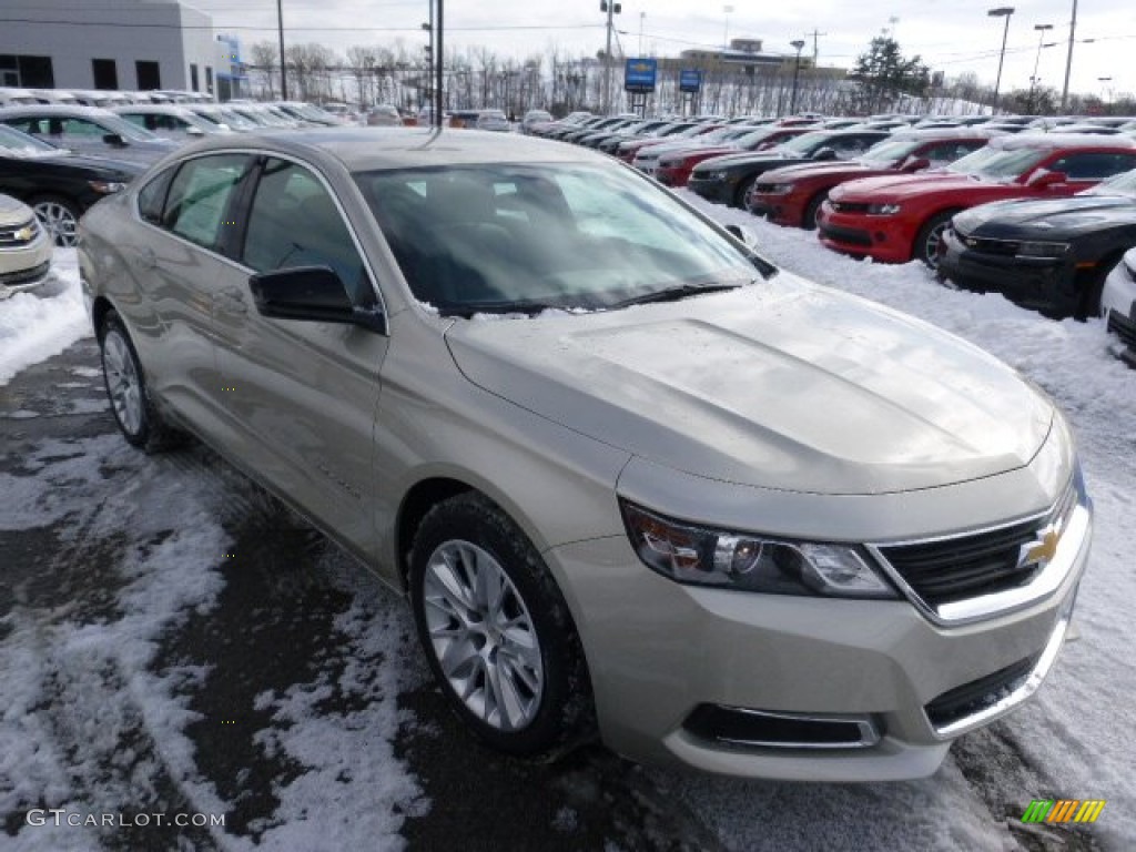 2014 Impala LS - Champagne Silver Metallic / Jet Black/Dark Titanium photo #3