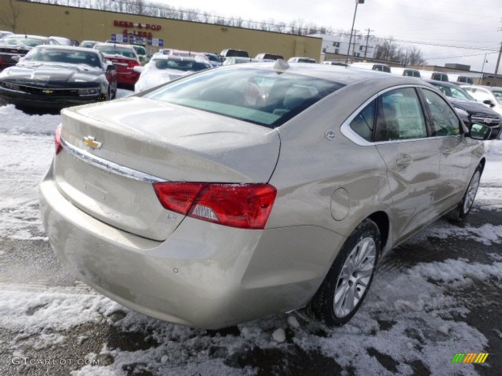 2014 Impala LS - Champagne Silver Metallic / Jet Black/Dark Titanium photo #5