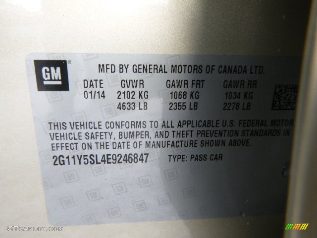 2014 Impala LS - Champagne Silver Metallic / Jet Black/Dark Titanium photo #20