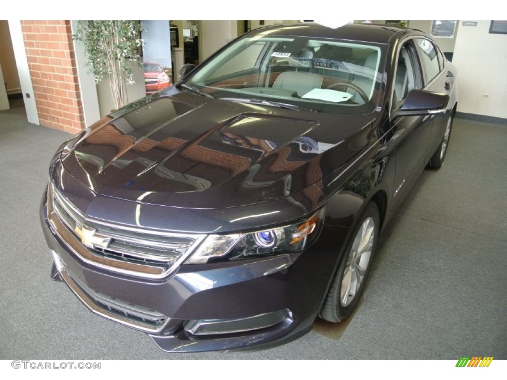 2014 Impala LT - Blue Ray Metallic / Jet Black/Dark Titanium photo #2