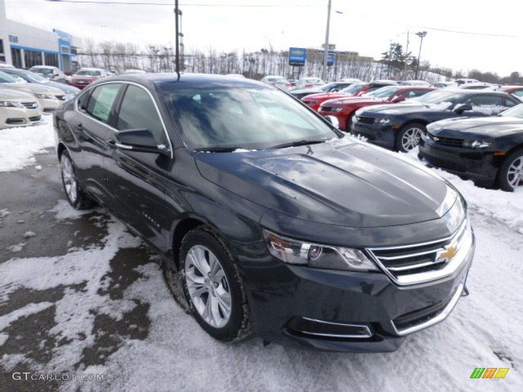 2014 Impala LT - Ashen Gray Metallic / Jet Black photo #3