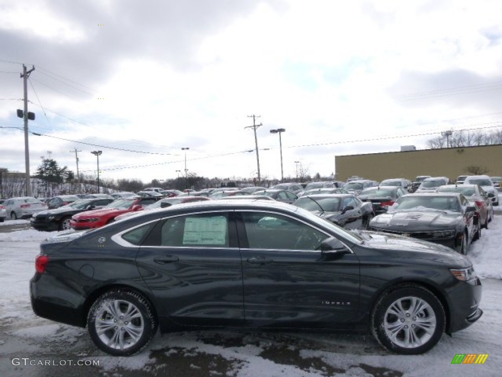 2014 Impala LT - Ashen Gray Metallic / Jet Black photo #4