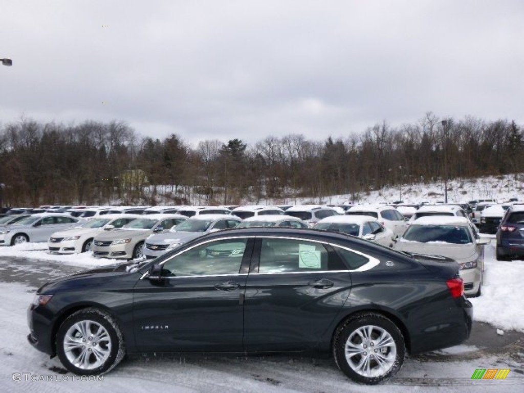 2014 Impala LT - Ashen Gray Metallic / Jet Black photo #8