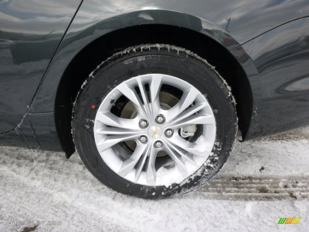 2014 Impala LT - Ashen Gray Metallic / Jet Black photo #9