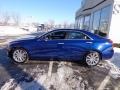 2013 Opulent Blue Metallic Cadillac ATS 3.6L Premium AWD  photo #3