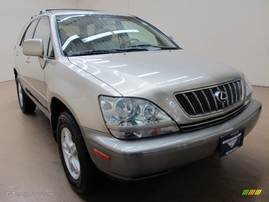 2001 RX 300 AWD - Burnished Gold Metallic / Ivory photo #1