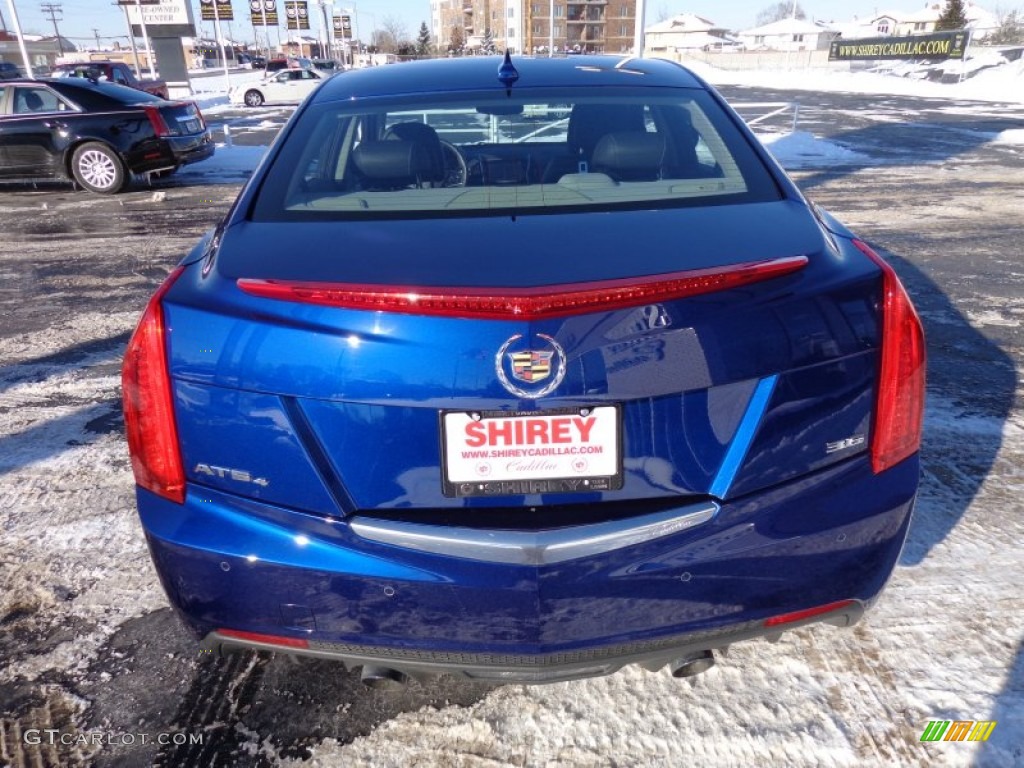 2013 ATS 3.6L Premium AWD - Opulent Blue Metallic / Jet Black/Jet Black Accents photo #5