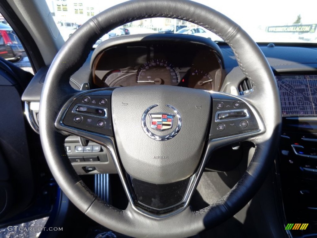 2013 Cadillac ATS 3.6L Premium AWD Steering Wheel Photos