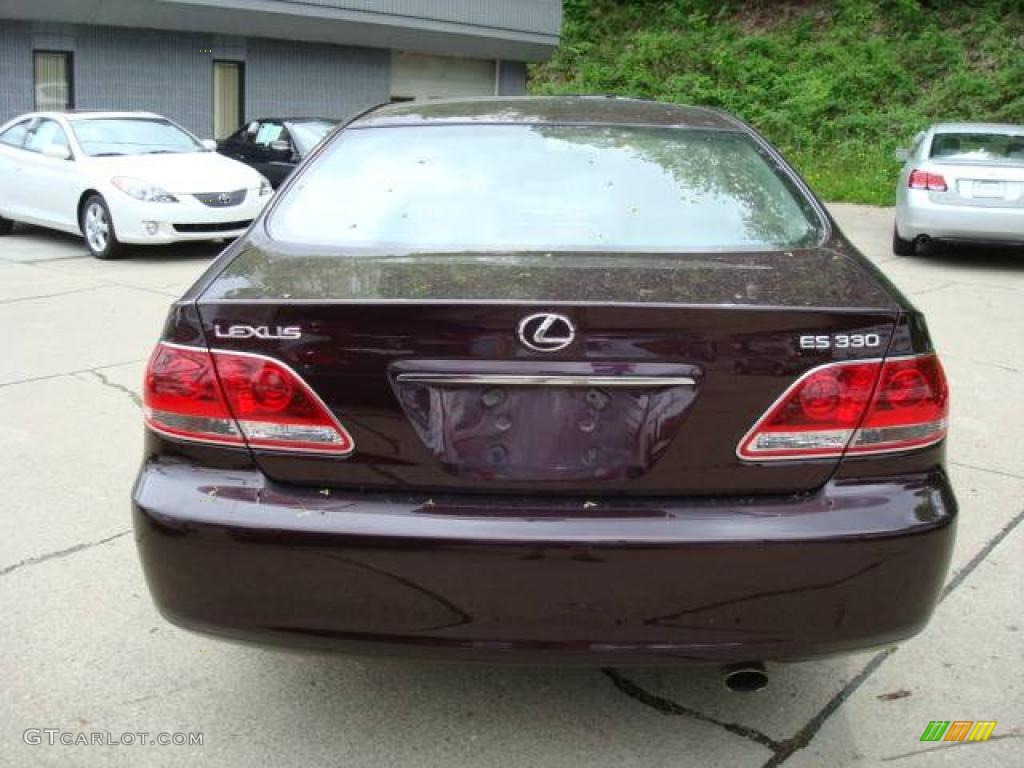 2006 ES 330 - Black Garnet Pearl / Black photo #3