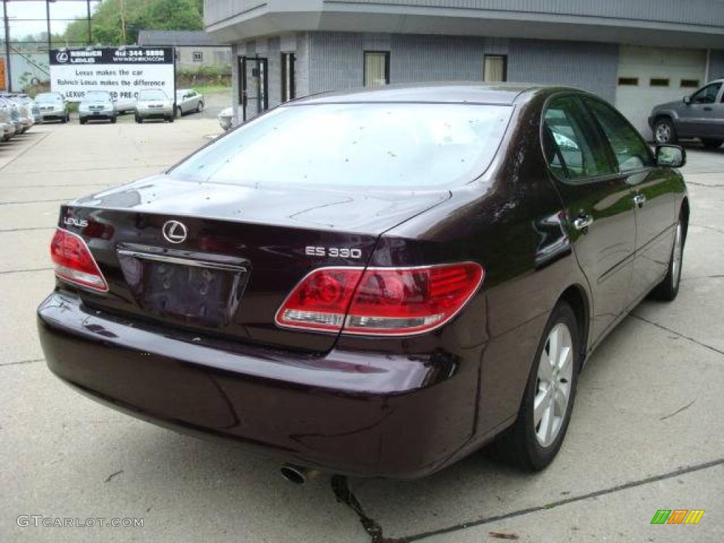 2006 ES 330 - Black Garnet Pearl / Black photo #4