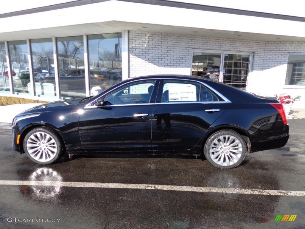 Black Raven 2014 Cadillac CTS Luxury Sedan AWD Exterior Photo #90405086