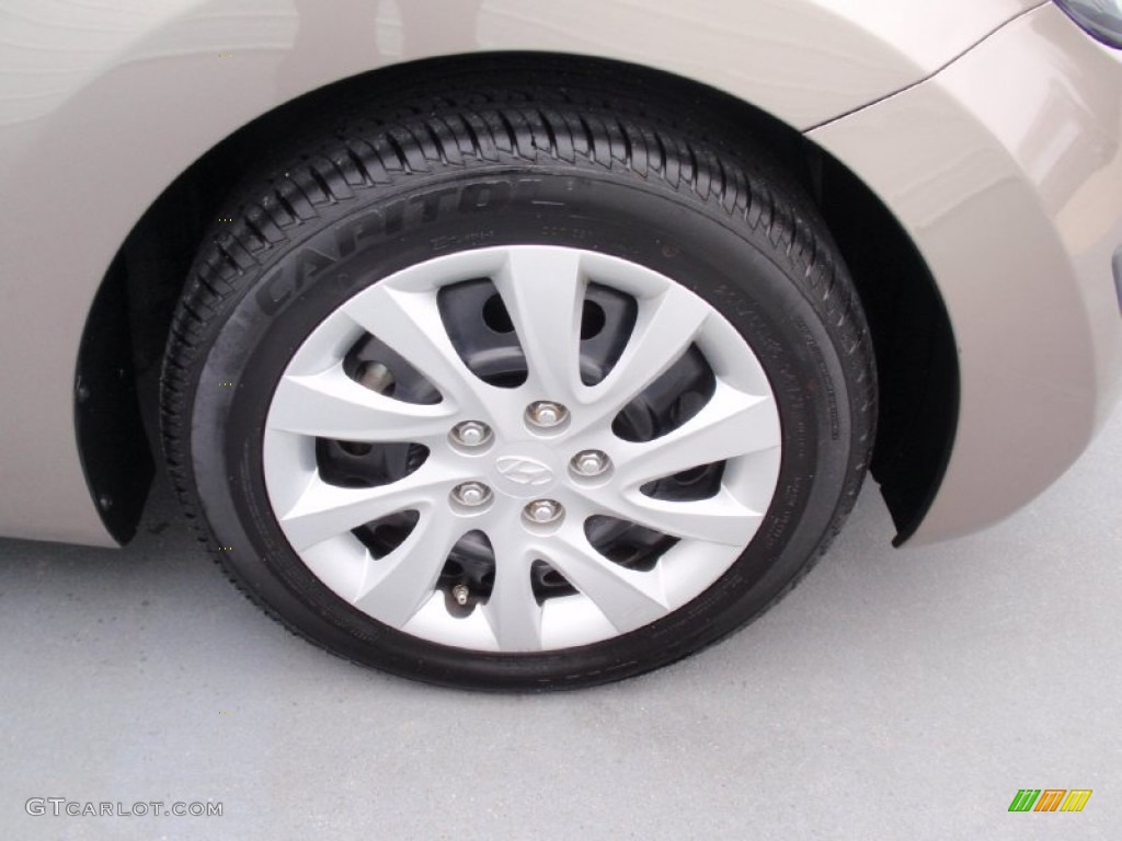 2012 Elantra GLS - Desert Bronze / Beige photo #15
