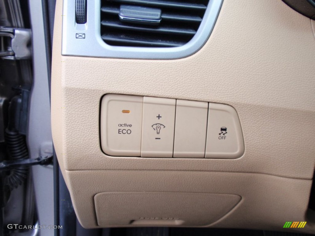 2012 Elantra GLS - Desert Bronze / Beige photo #47