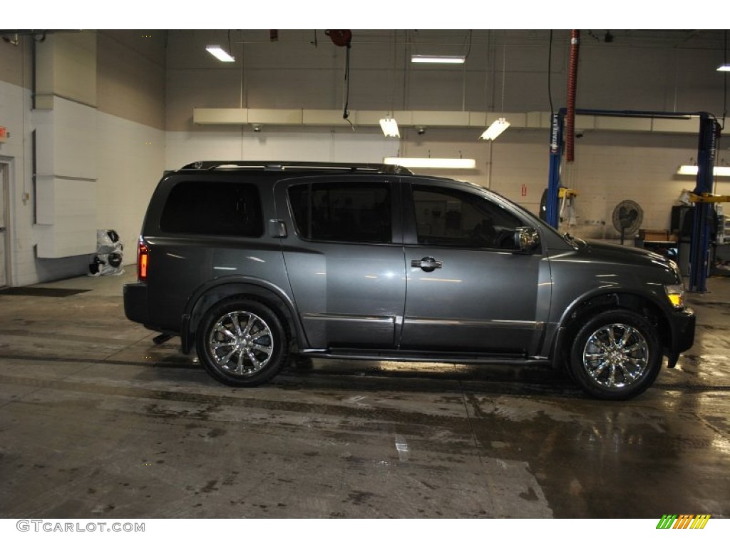 2010 QX 56 4WD - Silver Graphite / Graphite photo #3