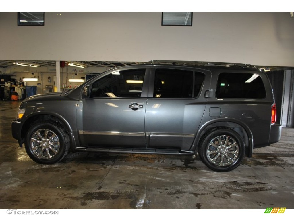 2010 QX 56 4WD - Silver Graphite / Graphite photo #9
