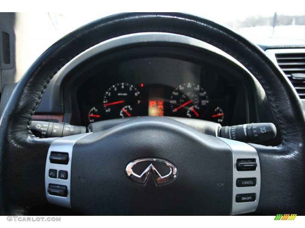 2010 QX 56 4WD - Silver Graphite / Graphite photo #12